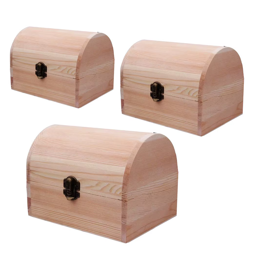 Boîtes boîte en bois boîte en bois nouveaux accessoires utilitaires souvenir plaine petit/grand déco