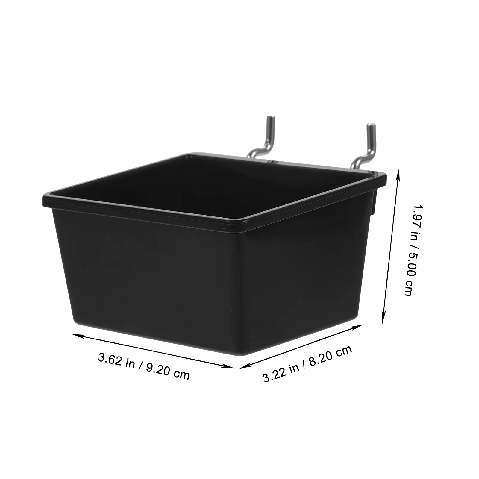 Boîte de rangement pour tableau perforé, 5 pièces, bacs à chevilles, outil de garage, égouts de prox