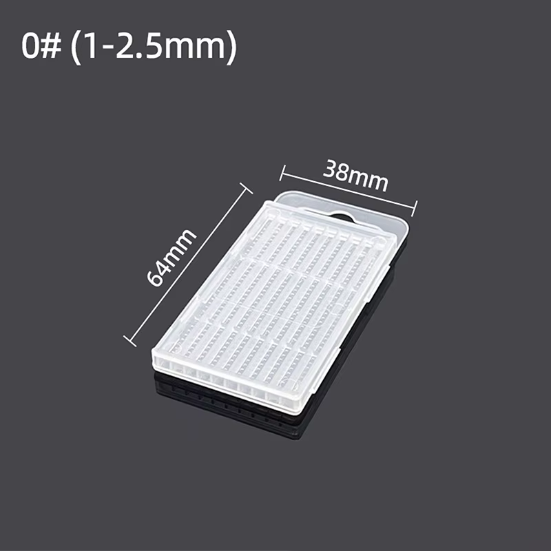 Mallette de rangement vide pour perceuse hélicoïdale en plastique et accessoires pour outils ; Boîte