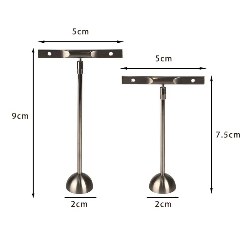 Présentoir en métal pour boucles d'oreilles, support en T pour boucles d'oreilles pendantes, organis