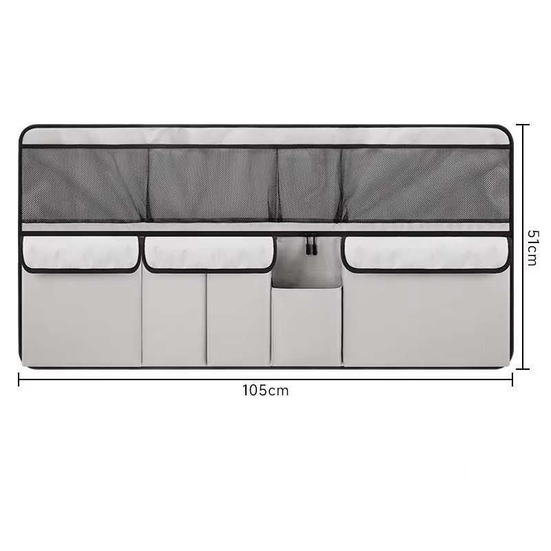 Sac de rangement pour coffre de voiture, organisateur multi-poches, sac de rangement suspendu adapté