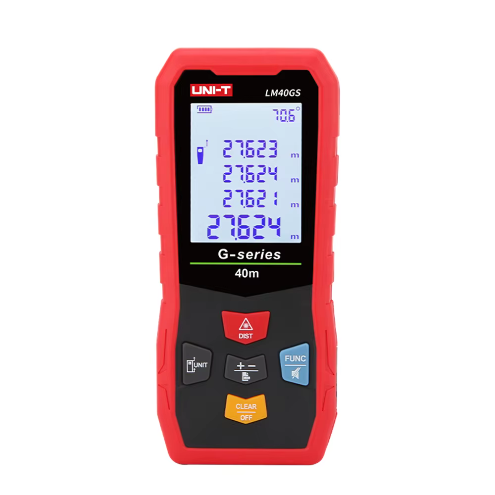 Télémètre numérique UNI-T télémètre Laser vert LM40GS LM50GS LM60GS LM80GS LM100GS LM120GS télémètre