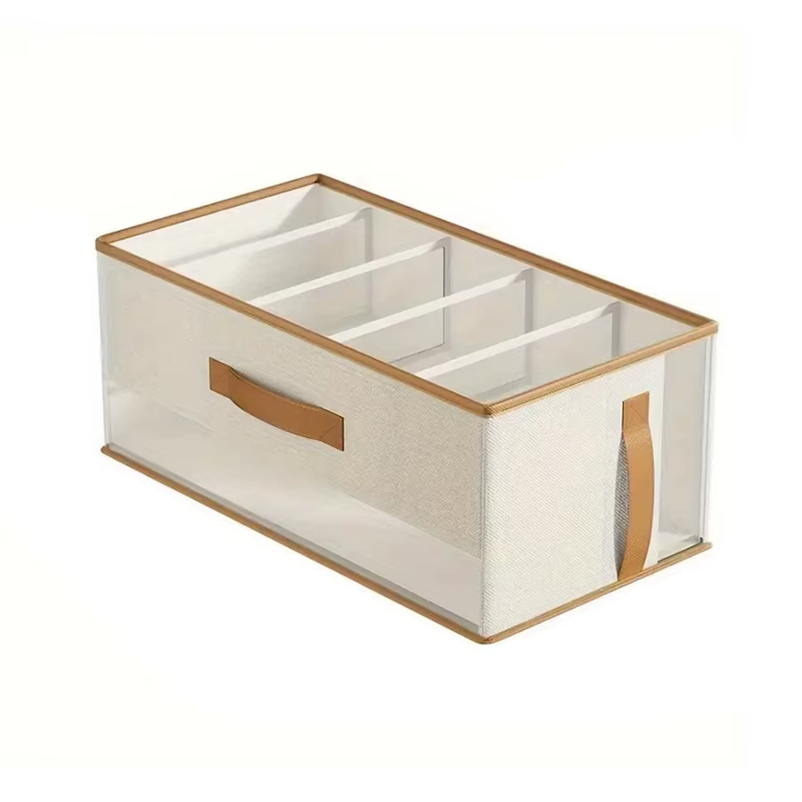 Panier de rangement de sac à main, organisateur de garde-robe, boîte de rangement de vêtements de gr