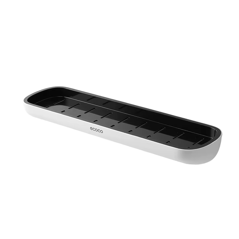 Étagère de rangement murale pour salle de bain, organisateur de douche, égouttoir détachable, conten