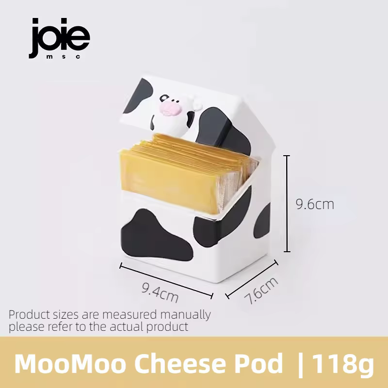 Joie – boîte de rangement de fromage, réfrigérateur, conteneur de fromage, Design mignon, rangement