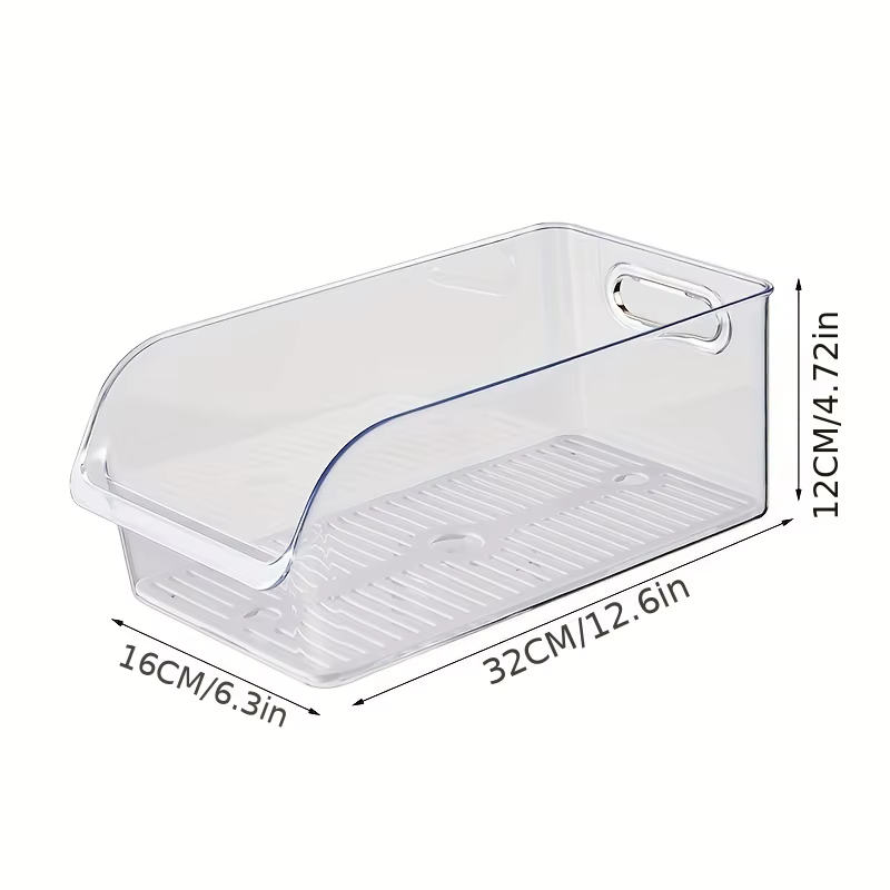 Boîte de rangement pour réfrigérateur, boîte de conservation de la fraîcheur de qualité alimentaire,
