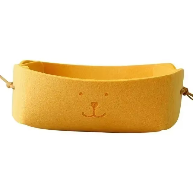 Grand panier de rangement en feutre, pour jouets, panier de lavage, vêtements sales, articles divers
