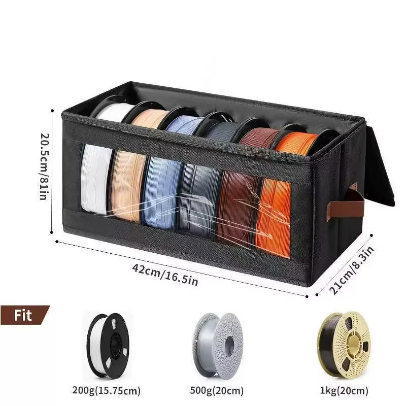 Boîte de rangement pour filaments - Conteneurs de stockage de filaments pour imprimante 3D, support 