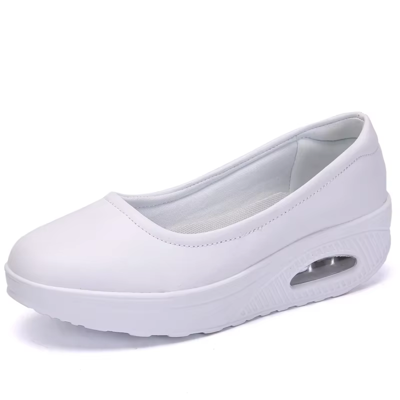 YUYIN – chaussures décontractées à coussinets souples pour infirmières, mocassins peu profonds à enf