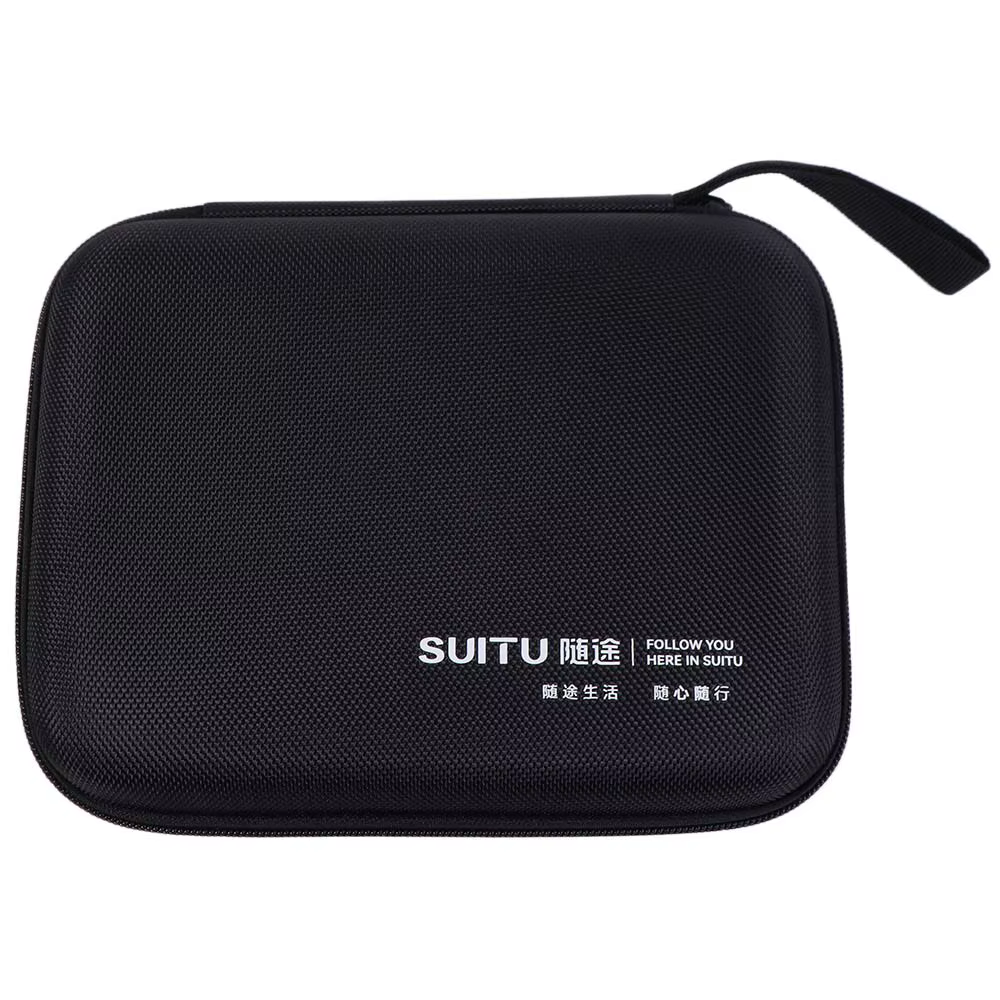 Sac de rangement rigide portable pour aspirateur de voiture en EVA PU, sac anti-poussière pour pompe