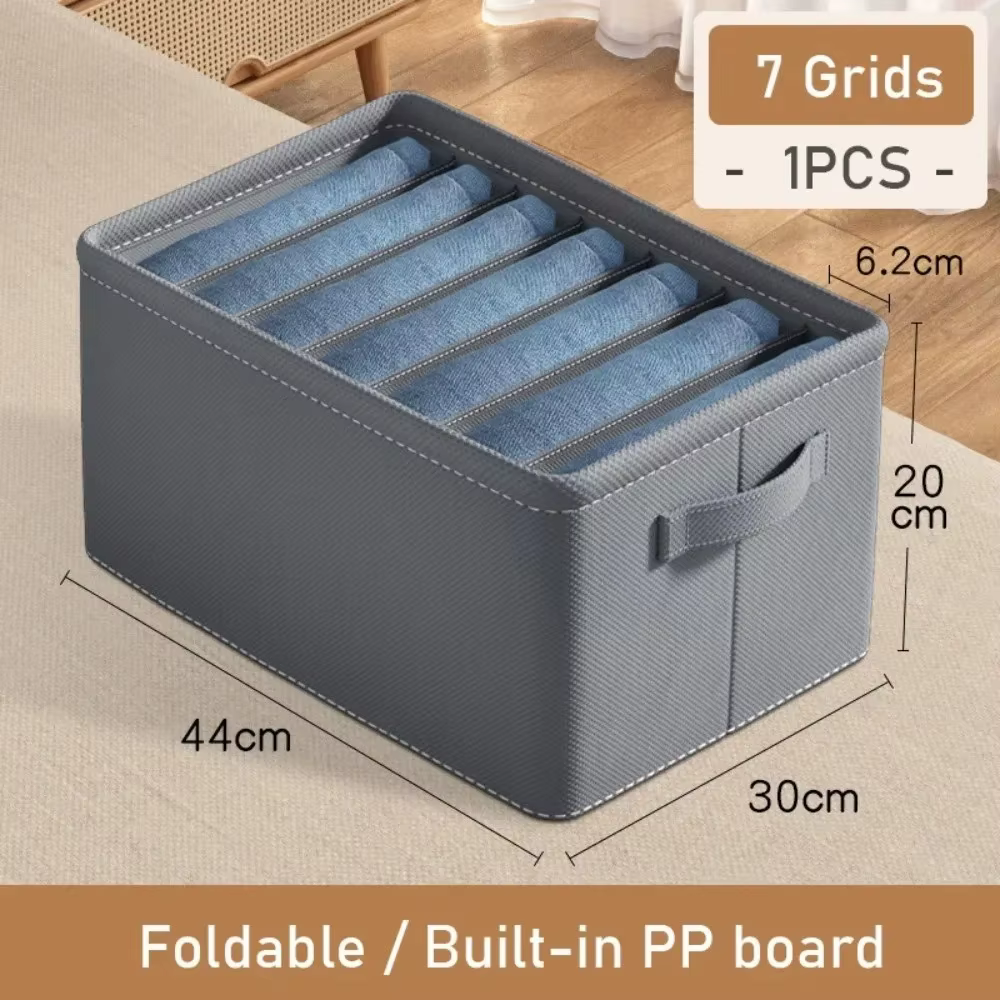 Organisateur de vêtements : Boîte de rangement pour pantalons, jeans, sous-vêtements, soutiens-gorge