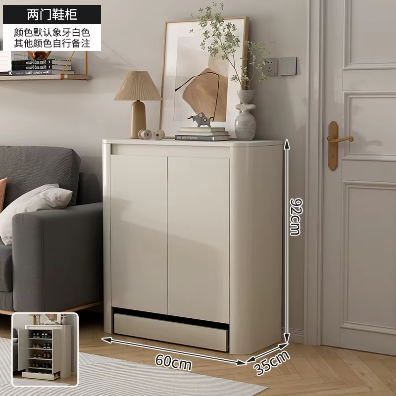 Meuble de rangement à chaussures en bois, organisateur de salon, présentoir de luxe pour pantoufles,