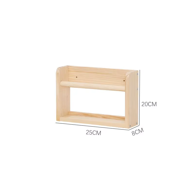 Étagère à livres murale en bois, bibliothèque flottante pour chambre d'enfant, jouets et rangement d
