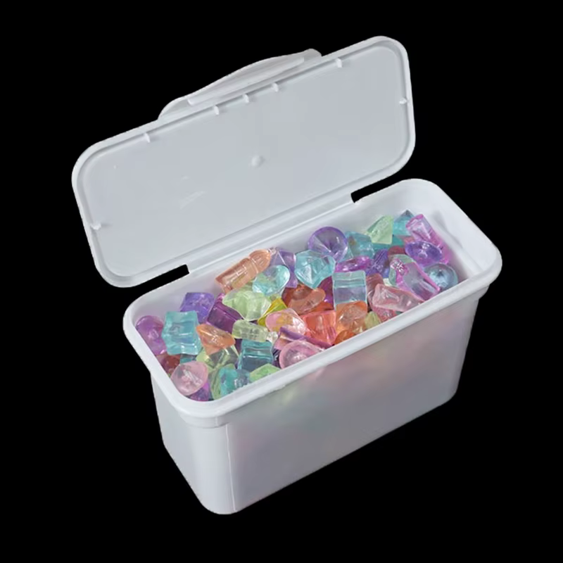 Boîte de rangement pour lessive, organisateur de perles parfumées pour lessive, conteneur de capsule