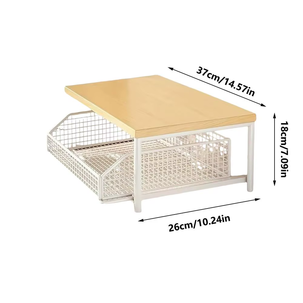 Étagère de cuisine à 2 niveaux, support vertical, organisateur domestique pour garde-manger, cuisine