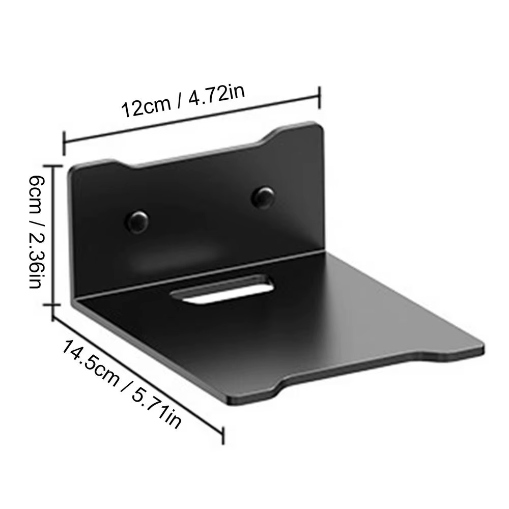 Support d'étagère murale pour routeur, étagère pour caméra, présentoir mural universel pour décodeur