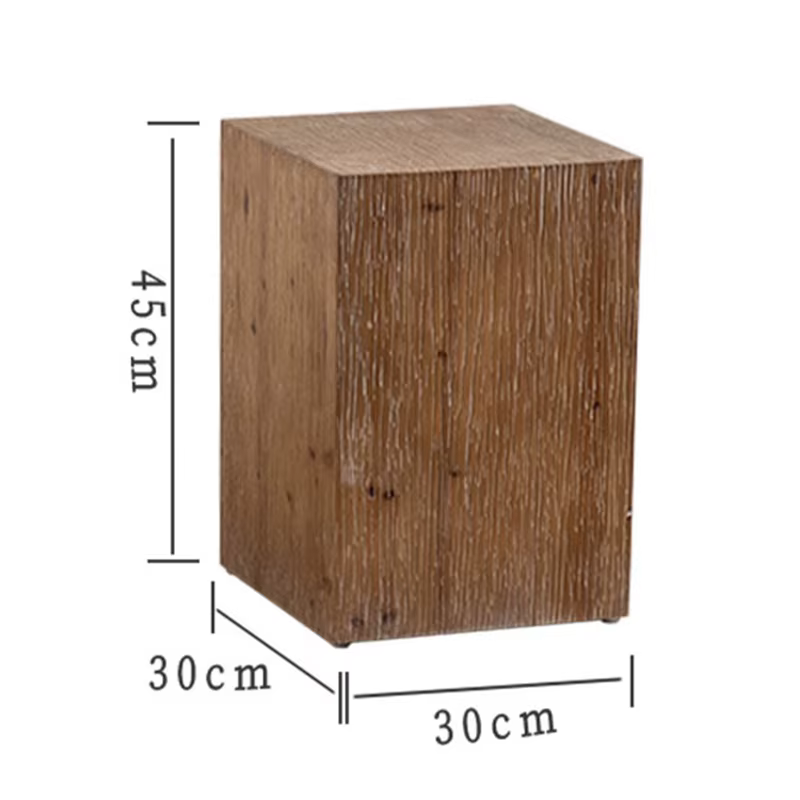 Table basse en bois, Table d'appoint de rangement Vintage, tables basses esthétiques, Tables d'angle