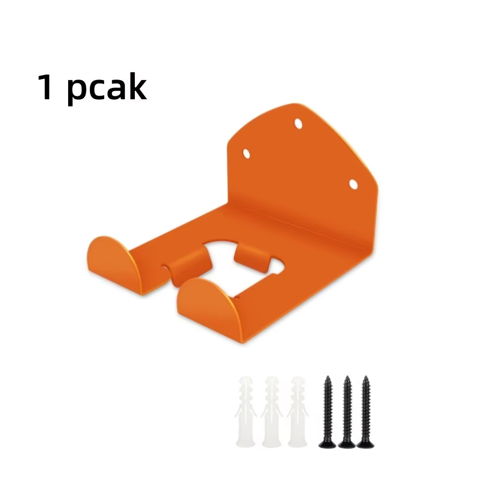 1 support de rangement de garage en fer robuste, adapté aux tondeuses et aux outils électriques, sup