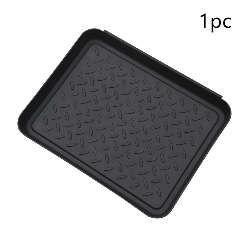 Plateau de chaussures robuste, 1/2/3 pièces, plateaux de rangement pour chaussures de voiture, bol p