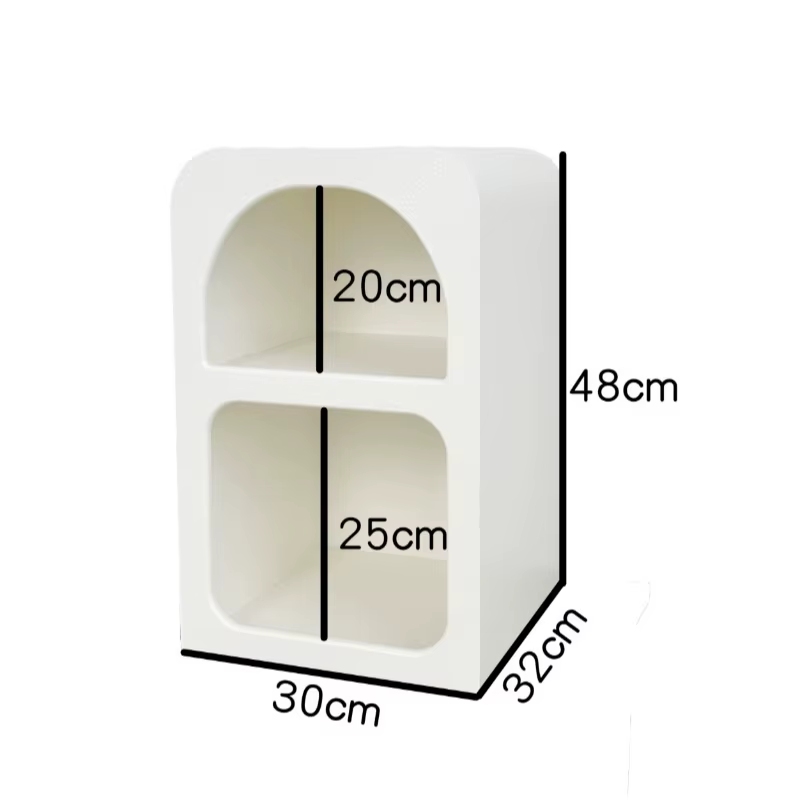 Organisateurs de tables de chevet pour chambre d'enfants, compartiment caché, rangement moderne, Tab