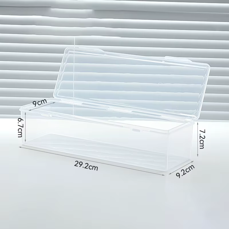 Boîte de rangement de cartes avec couvercle, organisateur transparent anti-poussière, cartes de jeu
