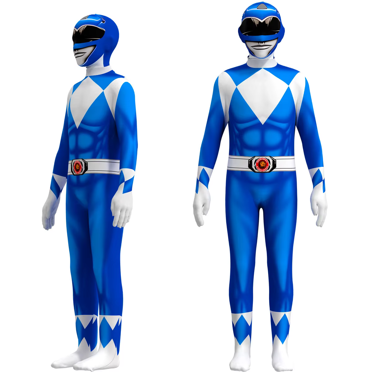 Costume de super-héros Power Samurai Sentai Shinkenger Rangers pour adultes et enfants, combinaison 