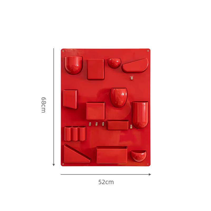 Support Mural pour Bureau, Cuisine, Rangement Mural T1, Organisateur, Atinclusion, Salle de Bain, 13
