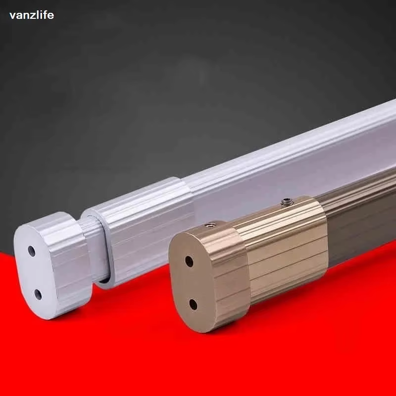 Vanzlife – tringle à vêtements extensible en acier inoxydable, utile, réglable, pour placard, rideau