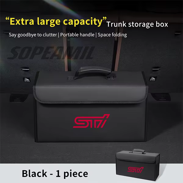 Boîte de rangement de coffre de voiture Subaru STI FORESTER ASCENT BRZ IMPREZA LEGACY LEVORG OUTBACK