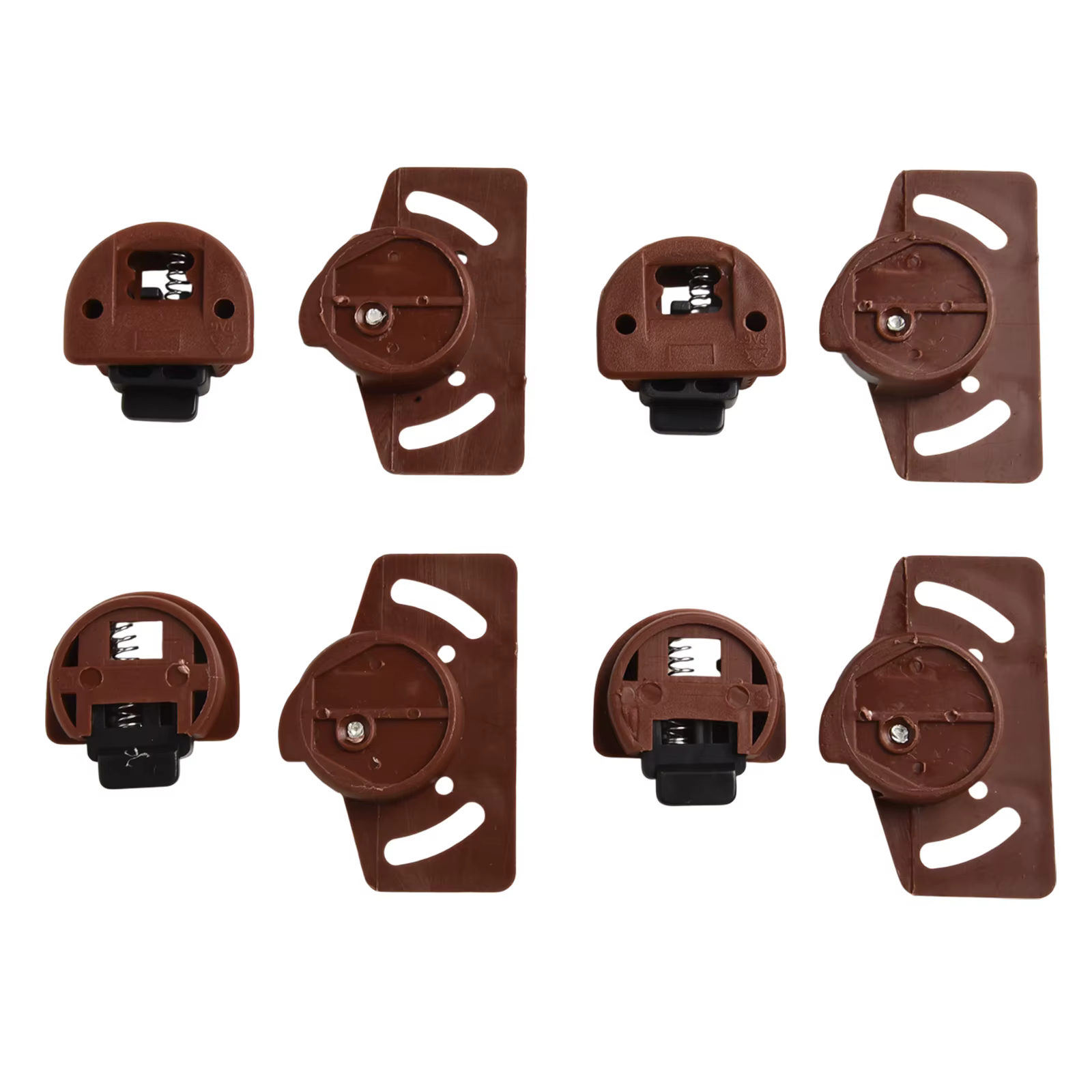 4/8 paires armoire porte coulissante engrenage roue engrenage Circuit imprimé panneau intérieur Kit 
