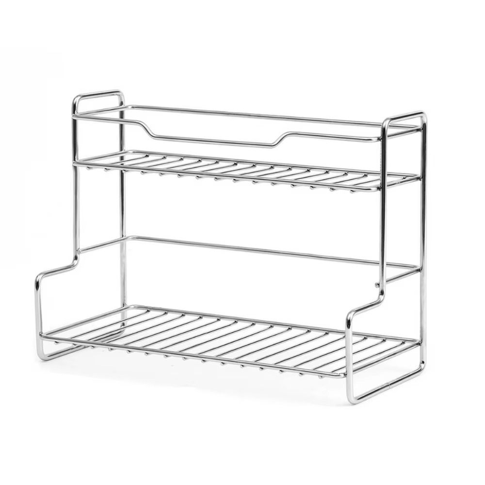 Étagère de rangement de cuisine moderne, Double couche, étanche, support de rangement pour salle de 