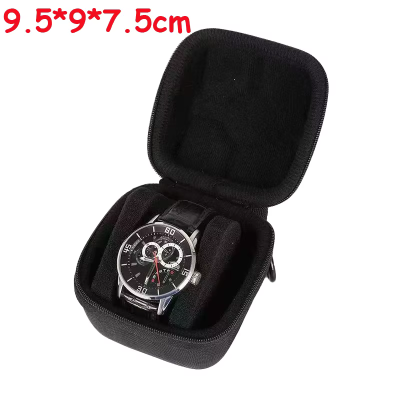 Boîte de rangement pour montres, boîte de rangement de voyage, organisateur portable, étui de transp