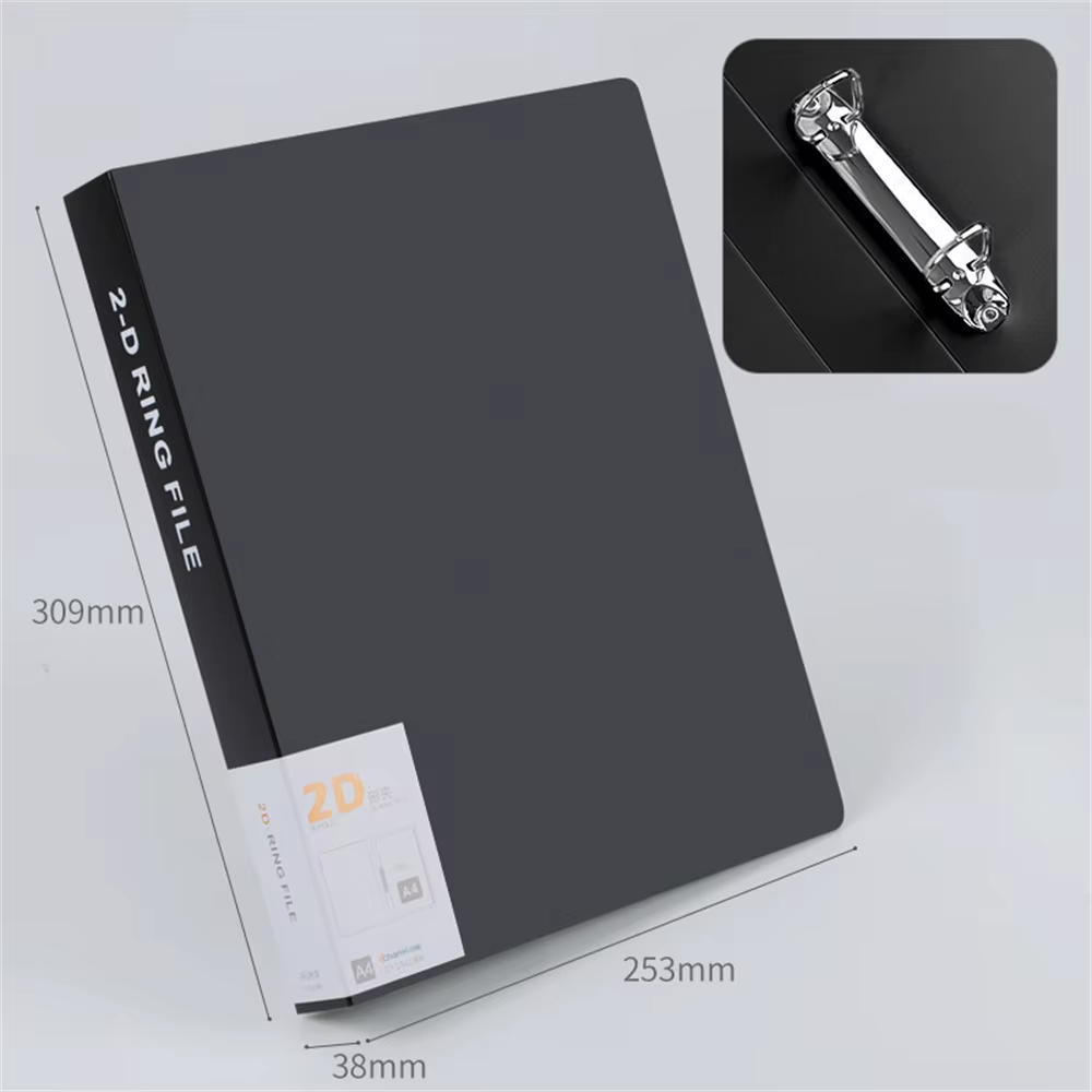 Classeur A4 de Type D, classeur de rangement de bureau, anneau de fichiers, papier de Test étanche,