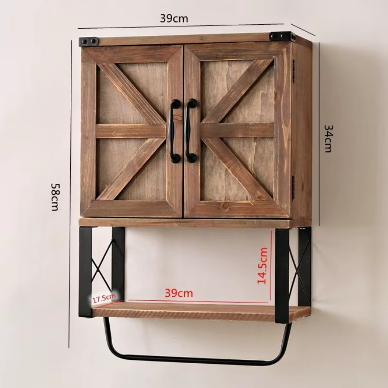 Étagère murale flottante, organisateur d'accessoires de cuisine, grandes étagères de rangement en bo