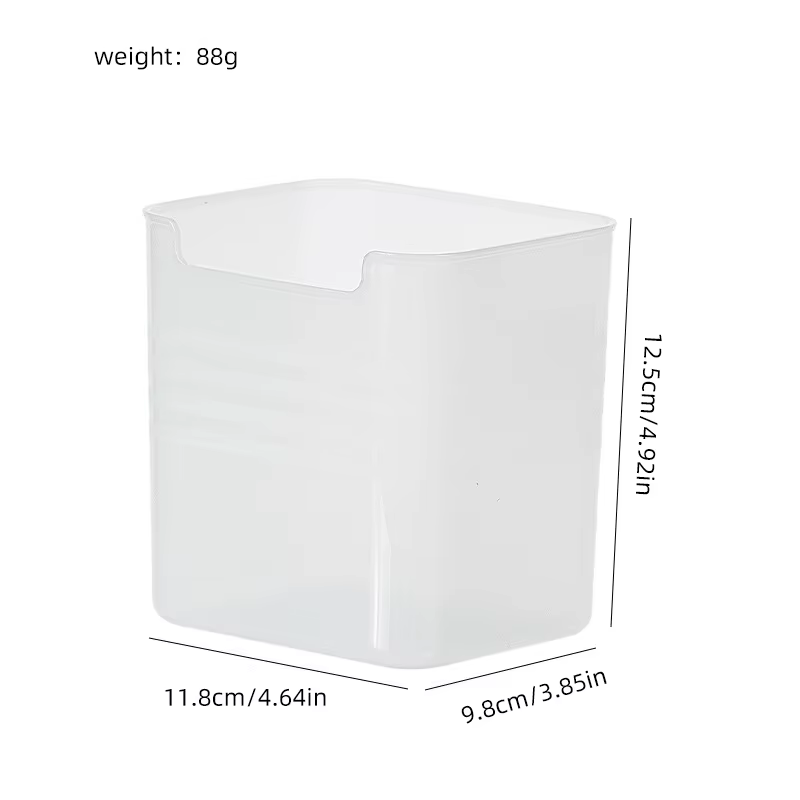 Boîte de rangement pour réfrigérateur, organisateur de porte latérale de réfrigérateur, bac de cuisi
