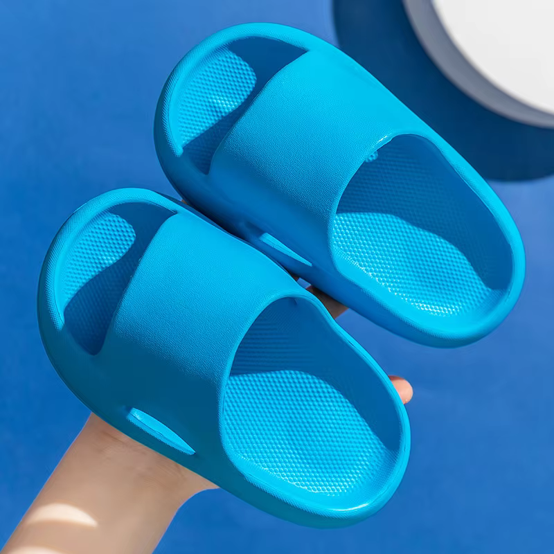 Pantoufles pour enfants à semelles souples, sandales d'été à bout ouvert pour garçons et filles