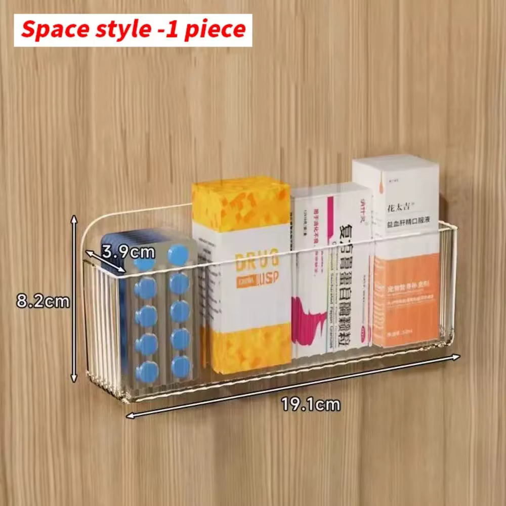 1 pièce - Boîte de rangement murale multifonctionnelle - adaptée au stockage des médicaments quotidi