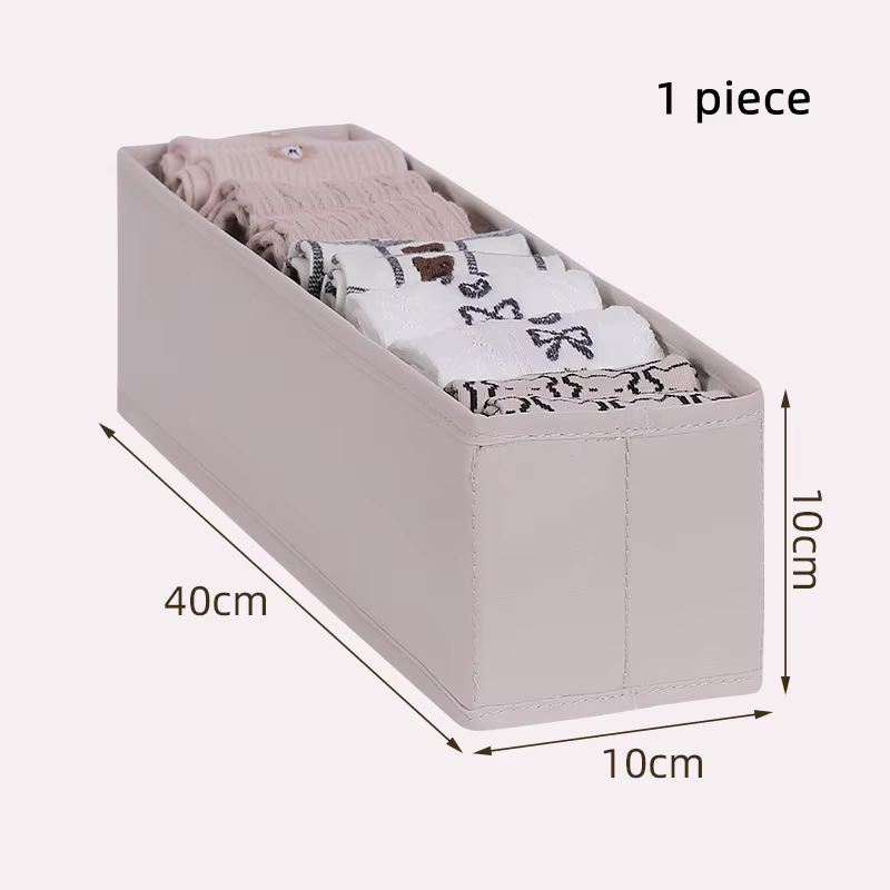 Organisateur de tiroirs pour chaussettes, pantalons et vêtements – Boîte de rangement pour la maison