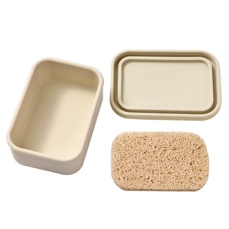 Support de barre de shampoing solide, grand étui à savon de voyage étanche, boîte à savon en Silicon