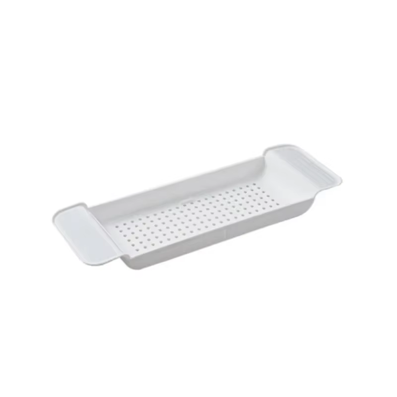 Étagère de rangement rétractable multifonction pour baignoire, plateau de bain, étagère pour serviet