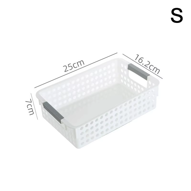 、1alwaHome Panier de rangement creux pour jouets et cosmétiques divers Panier de rangement en plasti