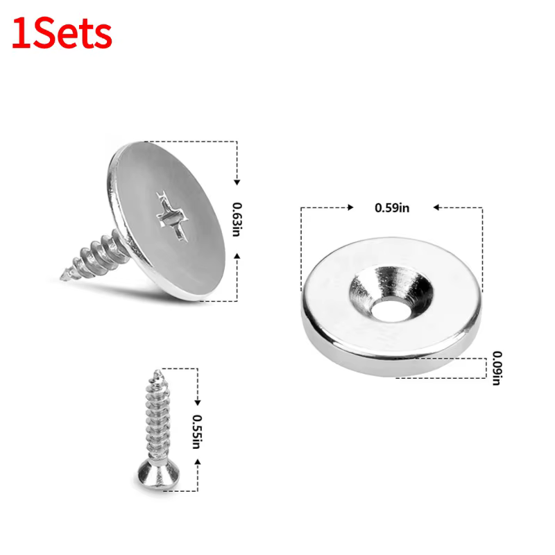 Loquets magnétiques solides pour armoire, fermeture cachée, loquet de porte magnétique, loquets cach