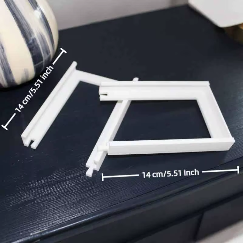Organisateur de couvercles de gobelets sous l'armoire, support de rangement pour 3 couvercles, range