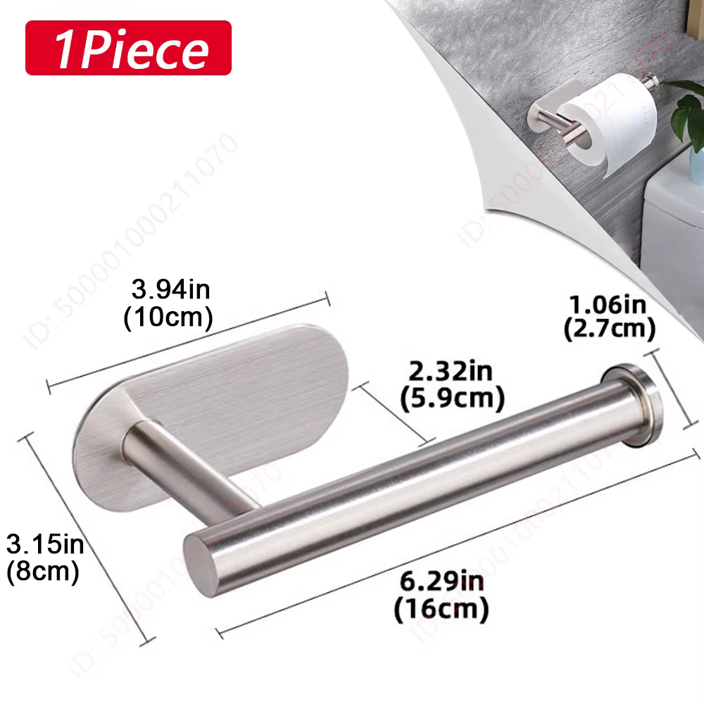 Distributeur de Papier Toilette T1 HOPaper, Absorbant Adhésif, Accessoires de Rangement, Matériel de