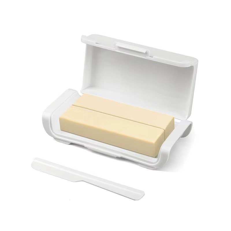 Plat à beurre hermétique avec spatule, boîte à beurre scellée peu encombrante, boîte de rangement de