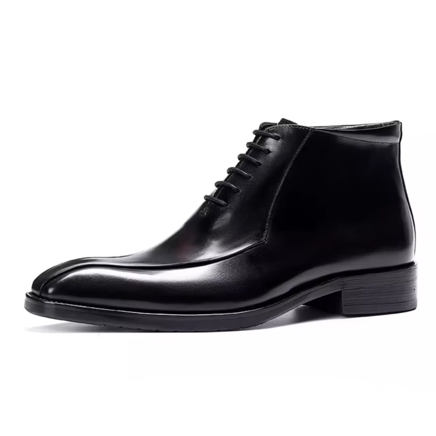 Chaussures en cuir de veau anglais en cuir véritable, vêtements de cérémonie d'affaires, Chelsea, ch