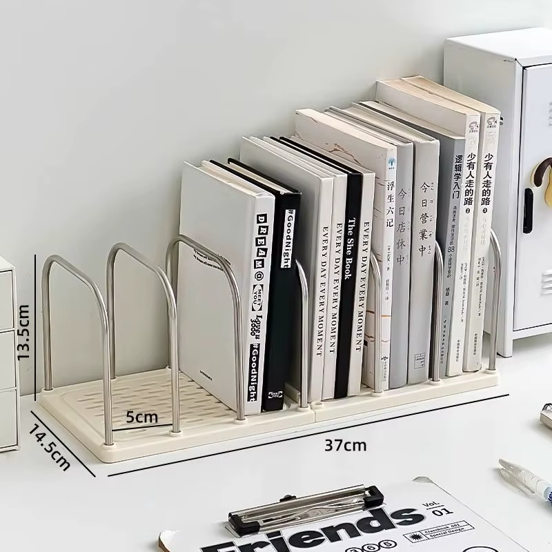 Étagère de bureau avec base antidérapante, organisateur de bureau moderne et minimaliste, étagère de
