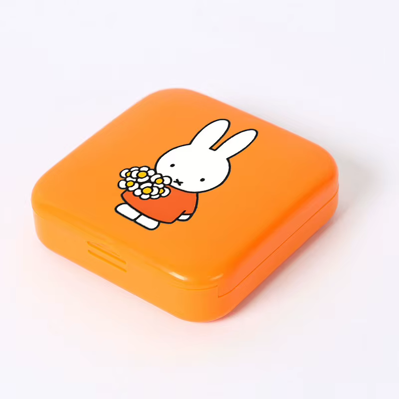 Miffy – boîte à médicaments Portable, dessin animé Kawaii, stockage de médicaments quotidien, adapté