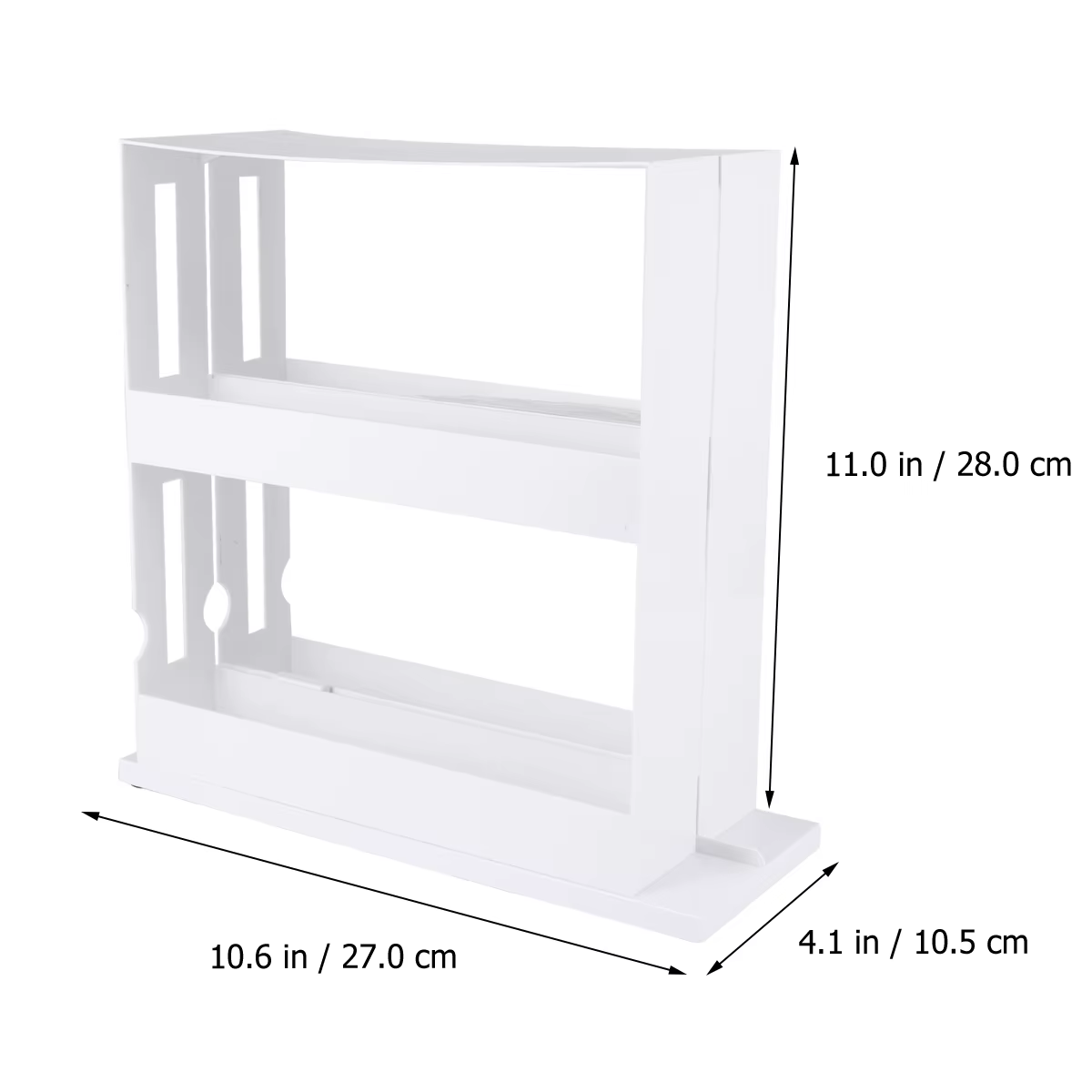 Étagères de rangement rotatives à 2 niveaux, armoire market, rangement pour épices, bocaux, bouteill