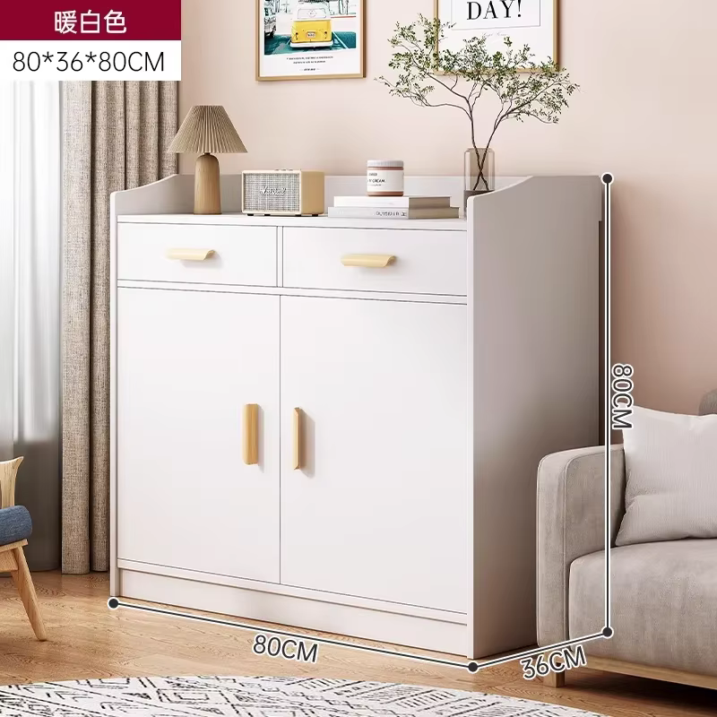 Armoires simples et tendance pour salon, vitrine nordique moderne et élégante de luxe, rangement Por
